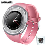 BANGWEI2018 New Fashion Smart Digital Watch Bluetooth LED Electronic Smart Watch With Camera FM Men sport Pedometer watch Clock