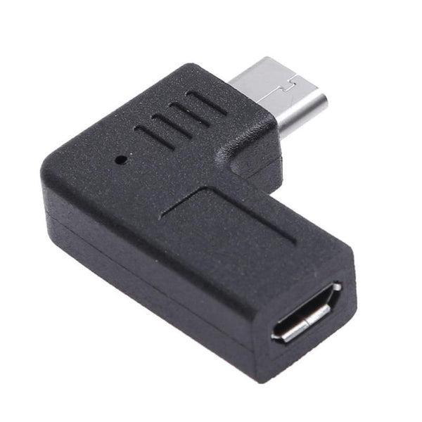 90 Degree Type C Male to Micro USB Female Converter Adapter For Macbook S8 High Quality Computer Cables & Connectors Promotion