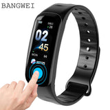 Men smart watches BANGWEI sport bracelet wristband bluetooth heart rate Sleep Monitor message reminder Call Vibration Reminder