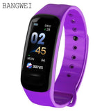Men smart watches BANGWEI sport bracelet wristband bluetooth heart rate Sleep Monitor message reminder Call Vibration Reminder