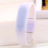 Candy Color Women Men Couple TPU LED Children's Watch Date Digital Sport Wrist Bracelet Daily Waterproof Fashion Wristwatches