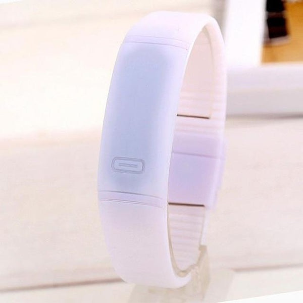 Candy Color Women Men Couple TPU LED Children's Watch Date Digital Sport Wrist Bracelet Daily Waterproof Fashion Wristwatches