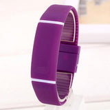 Candy Color Women Men Couple TPU LED Children's Watch Date Digital Sport Wrist Bracelet Daily Waterproof Fashion Wristwatches