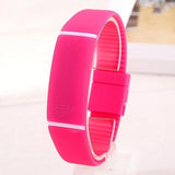 Candy Color Women Men Couple TPU LED Children's Watch Date Digital Sport Wrist Bracelet Daily Waterproof Fashion Wristwatches