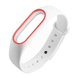 1Pcs 220mm Double Color Replacement Smart Bracelet Strap For Xiaomi Mi Band 2 Smart Watch Band Strap Wristband For Miband 2 Hot