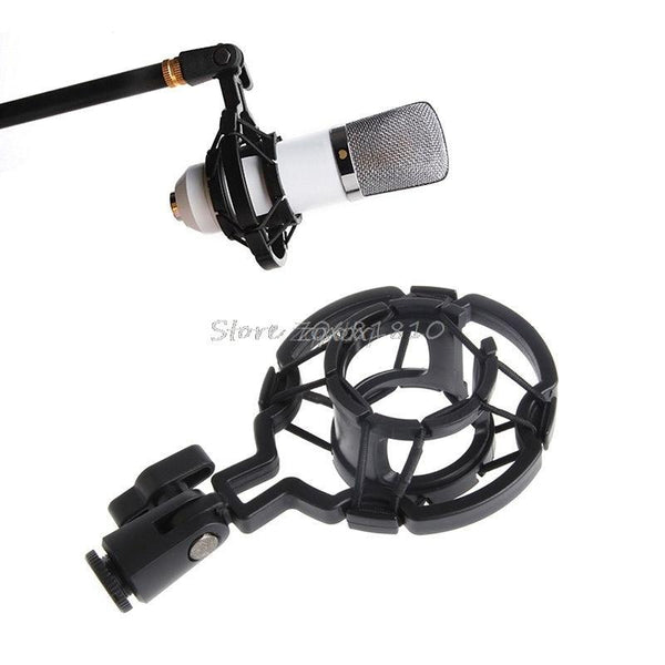 OOTDTY Universal Mic Microphone Shock Mount Holder Clip Stand For Studio Recording Z09 Drop ship