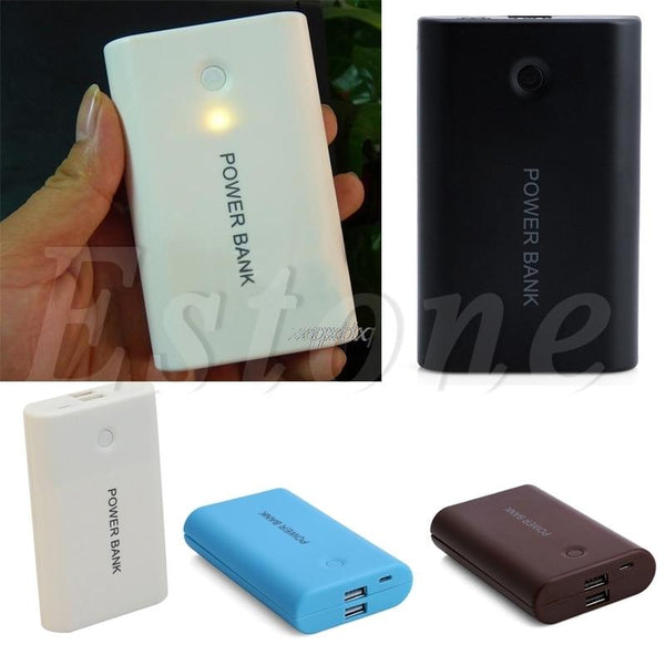 USB Power Bank Case Kit 3X 18650 Battery Charger Case DIY Box For Phone MP3/4 Z17 Drop ship