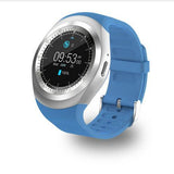 Bluetooth Y1 Smart Watch For IOS Android Smart Watch Women Men Phone Call SIM TF Camera Fitness Tracker Sport Smart Watches