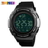 SKMEI Men Smart Sports Calorie Pedometer Watch Call Reminder Clock Distance Countdown 50M Waterproof Clock Relogio Masculino