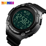 SKMEI Men Smart Sports Calorie Pedometer Watch Call Reminder Clock Distance Countdown 50M Waterproof Clock Relogio Masculino
