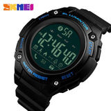 SKMEI Men Smart Sports Calorie Pedometer Watch Call Reminder Clock Distance Countdown 50M Waterproof Clock Relogio Masculino