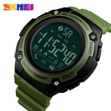 SKMEI Men Smart Sports Calorie Pedometer Watch Call Reminder Clock Distance Countdown 50M Waterproof Clock Relogio Masculino