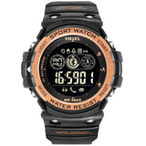 SMAEL Sports Mens Smart Watch Men Pedometer Calories Reminder Multi-Functions Smartwatch Digital Wrist Watches Mens Bluetooth