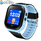 BANGWEI2018 New Children Positioning Watch LBS tracker Children intelligent Anti-lost Watch SOS Call APP link mobile smart watch