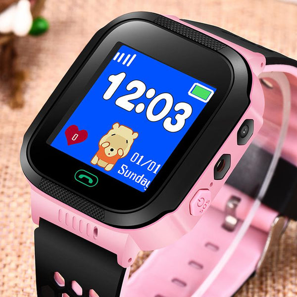 BANGWEI Children Positioning Watch Child Smart anti-lost wristWatch LBS tracker SOS call smartwatch for IOS Android smartphone