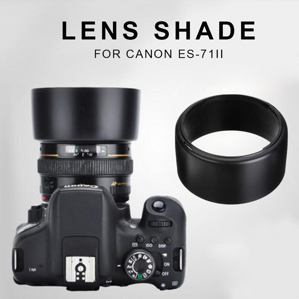 Lens Shade Lens Hood Compact Reduce Reflection Photography Lens Cover ABS Bayonet DLSR Camera