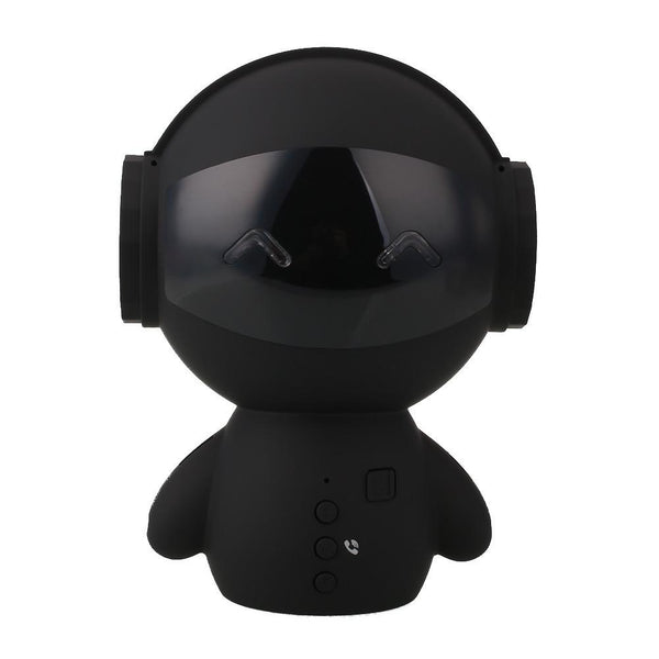 Robot Bluetooth Wireless Stereo Handsfree Speaker AUX TF Music Player Power Bank