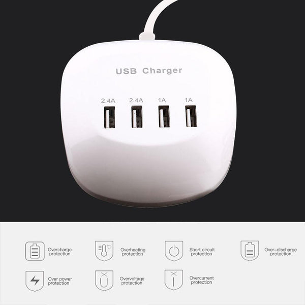 Charger 4  USB Travel