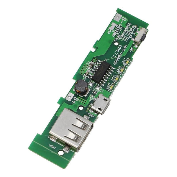 USB 5V 2A Mobile Phone Power Bank Charger PCB Board Module For 18650 Battery Z17 Drop ship