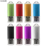 vovotrade 8GB USB 2.0 Metal Flash Memory Stick Storage Thumb U Disk PEN Super Mini Tiny flash drive cle stick Drop Shipping