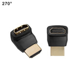 90/270 Degree HDMI Adapter Male to Female L-type