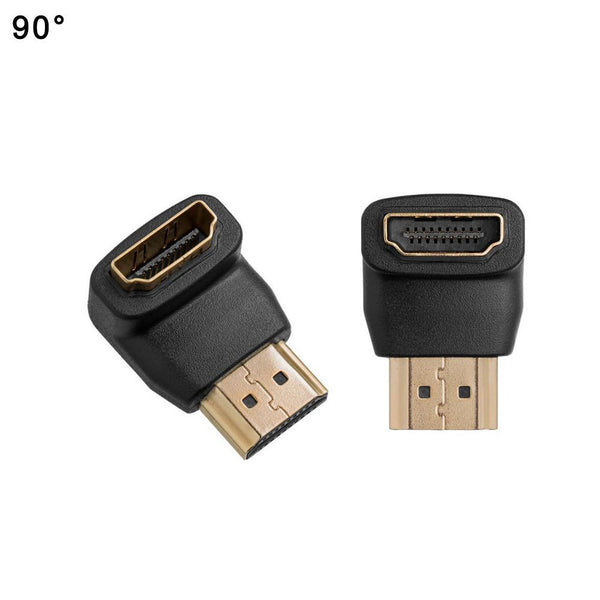 90/270 Degree HDMI Adapter Male to Female L-type