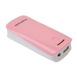 Battery Holder Power Bank Case Durable Kit Storage Box Battery Charger 2X 18650 Battery Plastic External Travel