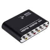 UK Plug SPDIF Coaxial DTS AC3 5.1 Audio DTS/AC-3 to 5.1 Analog Converter Adapter RCA output with USB Power Cable
