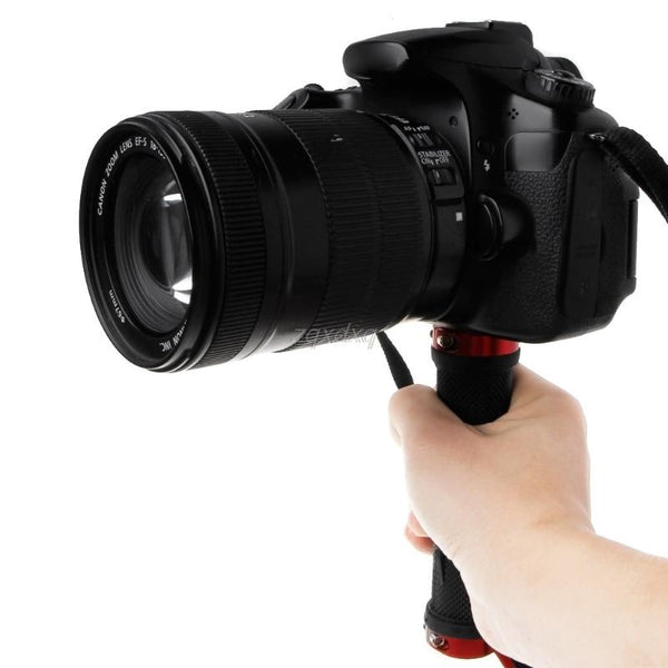 1/4'' Handle Grip Stabilizer Holder Stand Handheld Tripod For Camera Video LED July 301 Drop ship