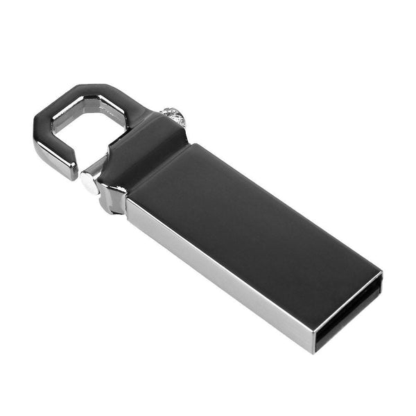 64GB Metal Keychain USB Flash Pen Drive External Memory Stick Pendrive U Disk