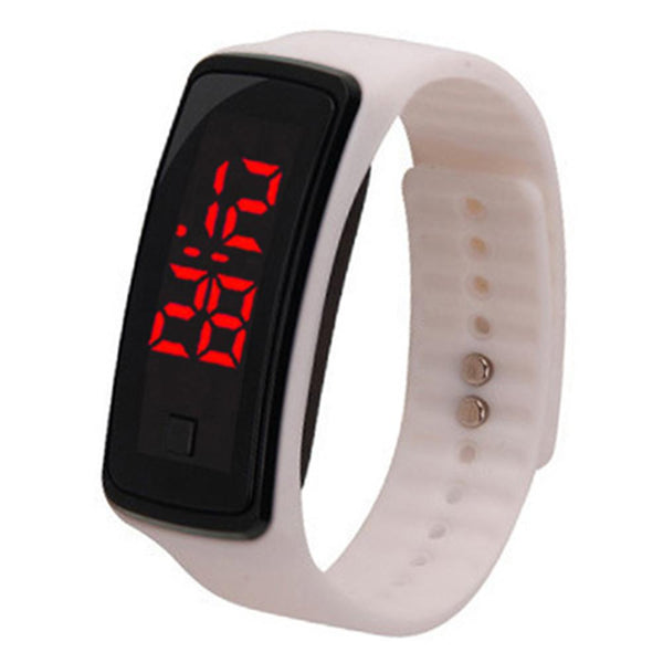 Led Watch Led Sport Watch Sporty Children Gift Led Digital Watch Clasp Digital Display Bracelet Men Women