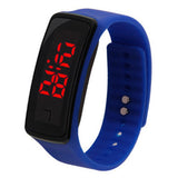 Led Watch Led Sport Watch Sporty Children Gift Led Digital Watch Clasp Digital Display Bracelet Men Women