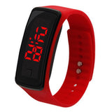 Led Watch Led Sport Watch Sporty Children Gift Led Digital Watch Clasp Digital Display Bracelet Men Women