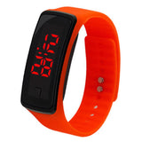 Led Watch Led Sport Watch Sporty Children Gift Led Digital Watch Clasp Digital Display Bracelet Men Women