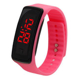 Led Watch Led Sport Watch Sporty Children Gift Led Digital Watch Clasp Digital Display Bracelet Men Women