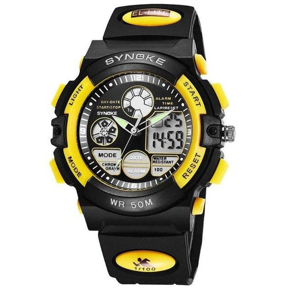 New Sport Student Children Watch Kids Watches Boys Girls Clock Child Digital Wristwatch Electronic Wrist Watch for Boy Girl Gift