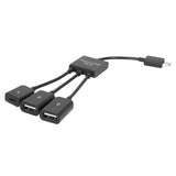 Micro USB OTG Hub Multi-function Adapter Cable