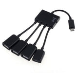 Micro USB OTG Hub Multi-function Adapter Cable