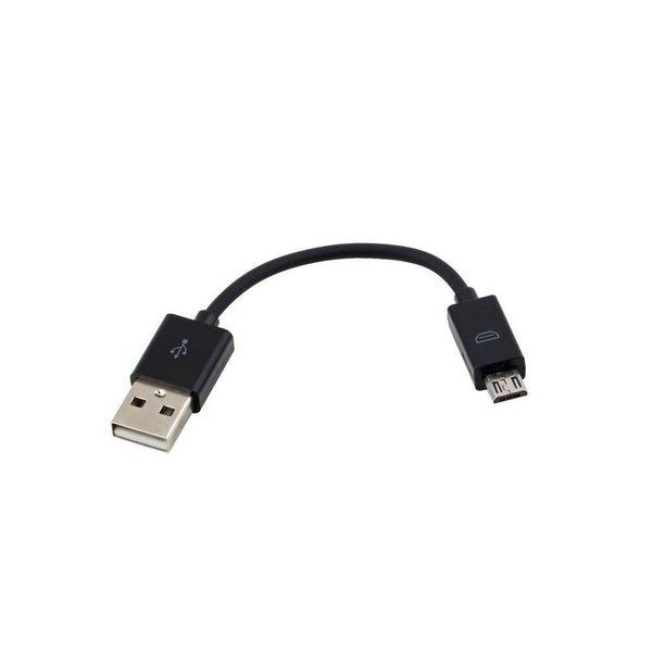 10CM USB 2.0 A to Micro B Data Sync Charge Cable Cord For Cellphone PC Laptop
