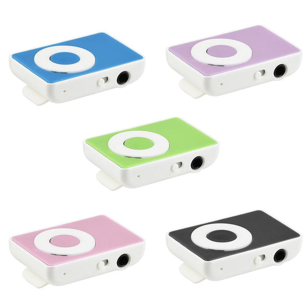 Clip USB Digital Mini Mp3 Music Media Player Support 32GB Micro TF Card  Headset