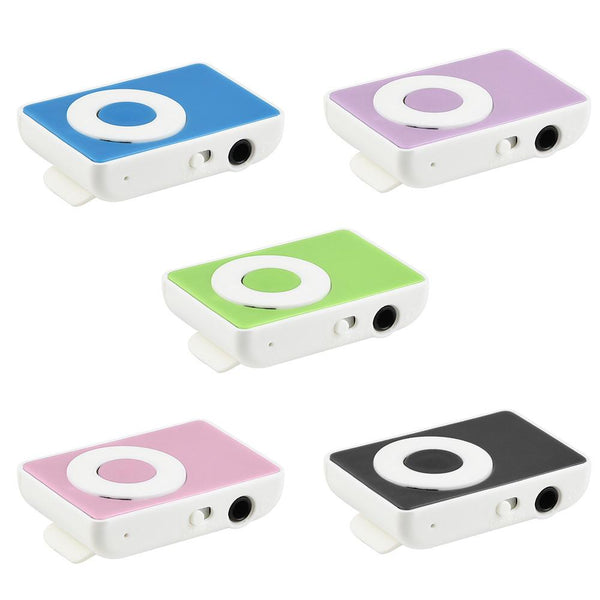 Clip USB Digital Mini Mp3 Music Media Player Support 32GB Micro TF Card  Headset