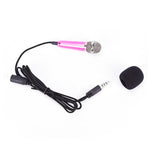 Portable Mini 3.5mm Stereo Mic Audio Microphone For Phone
