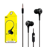 Universal 3.5mm In-Ear Stereo Earbuds Earphone With Mic For Cell Phone