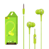 Universal 3.5mm In-Ear Stereo Earbuds Earphone With Mic For Cell Phone