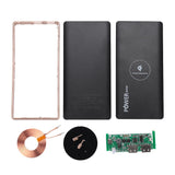 Mobile Power Supply Mobile Phone QI Power Bank DIY Battery Charger Case Kit ABS Smart Phone Charging Box