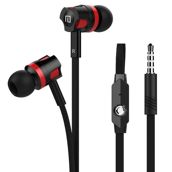 3.5mm with Microphone Bass Stereo In Ear Earphones Headphones Headset Earbuds