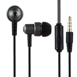 K2 3.5mm Wired Headphones In-Ear Headset Stereo Music Earphone Smart Phone Earpiece Earbuds In-line Control w/ Microphone