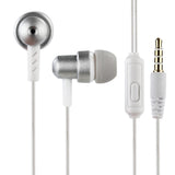 K2 3.5mm Wired Headphones In-Ear Headset Stereo Music Earphone Smart Phone Earpiece Earbuds In-line Control w/ Microphone