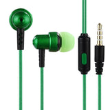 K2 3.5mm Wired Headphones In-Ear Headset Stereo Music Earphone Smart Phone Earpiece Earbuds In-line Control w/ Microphone