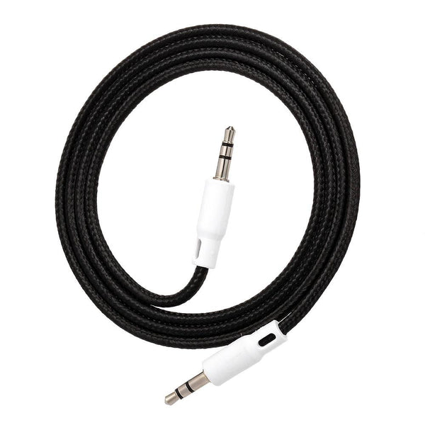3.5mm Jack Auxiliary Audio Cable Male to Male Stereo Audio Extension Cord,Black
